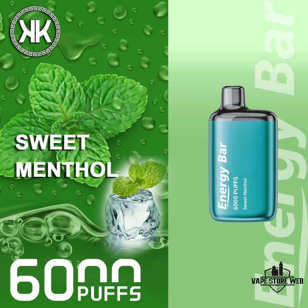 KK ENERGY Bar 6000 Puffs Nicotine 50mg Disposable Vape in Dubai - Image 4