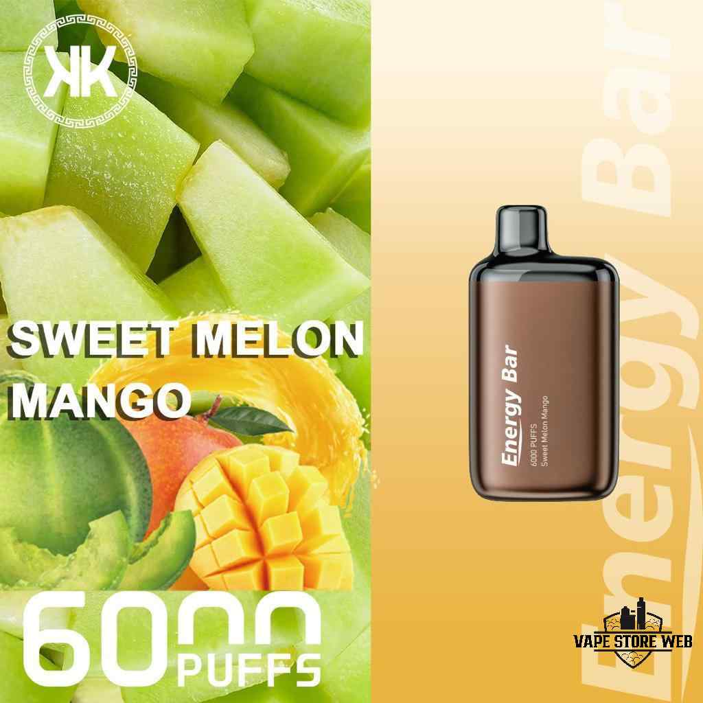 KK ENERGY Bar 6000 Puffs Nicotine 50mg Disposable Vape in Dubai - Image 3