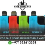 POD SALT Nexus 12000 Puffs Disposable Vape in Dubai