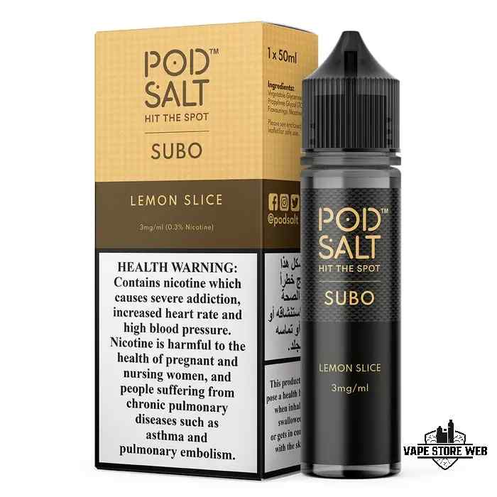 POD SALT Subo 50ml 3mg Nicotine E-Juice in Dubai - Image 7