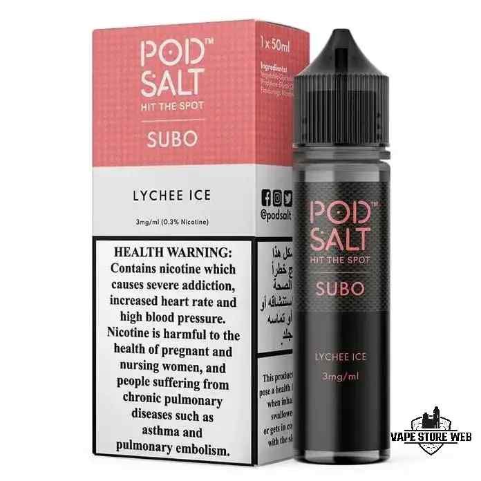 POD SALT Subo 50ml 3mg Nicotine E-Juice in Dubai - Image 6