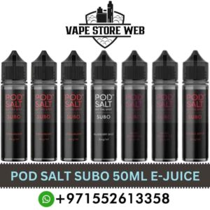 POD SALT Subo 50ml 3mg Nicotine E-Juice in Dubai