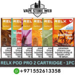 RELX Pod Pro 2 Replacement Cartridge - 1 Piece Per Pack
