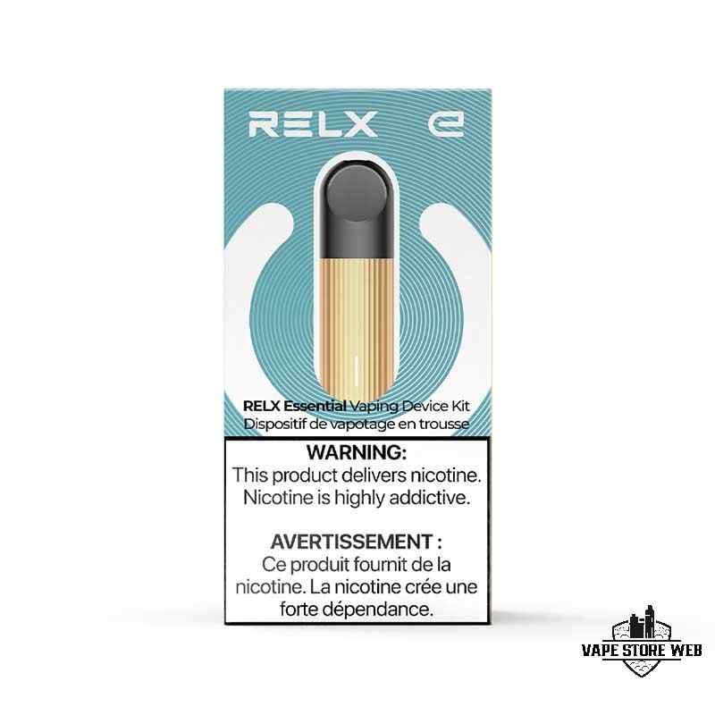 RELX® ESSENTIAL Vape Kit Price in Dubai Gold Spark