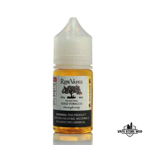 RIPE VAPES Salt Nicotine Price In Dubai GOLD TOBACCO