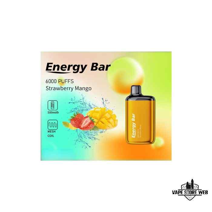 KK ENERGY Bar 6000 Puffs Nicotine 50mg Disposable Vape in Dubai - Image 2