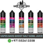 VAPES BARS Ghost Salt 60ml Juice in Dubai