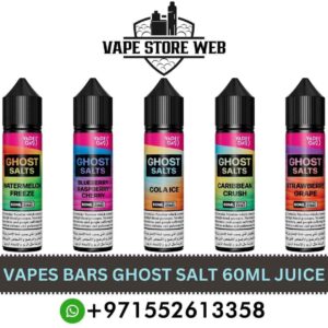 VAPES BARS Ghost Salt 60ml Juice in Dubai