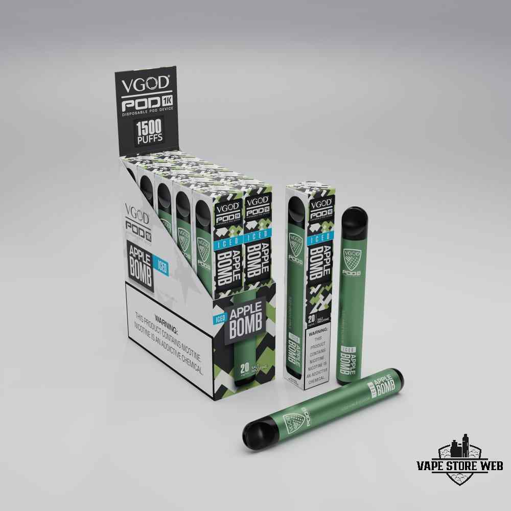 VGOD POD 1K 1500 Puffs 50mg Disposable Vape in Dubai - Image 12