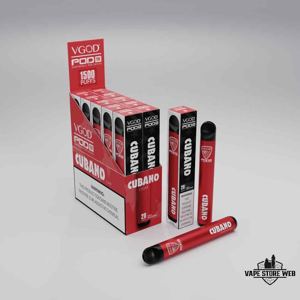 VGOD POD 1K 1500 Puffs 50mg Disposable Vape in Dubai - Image 9