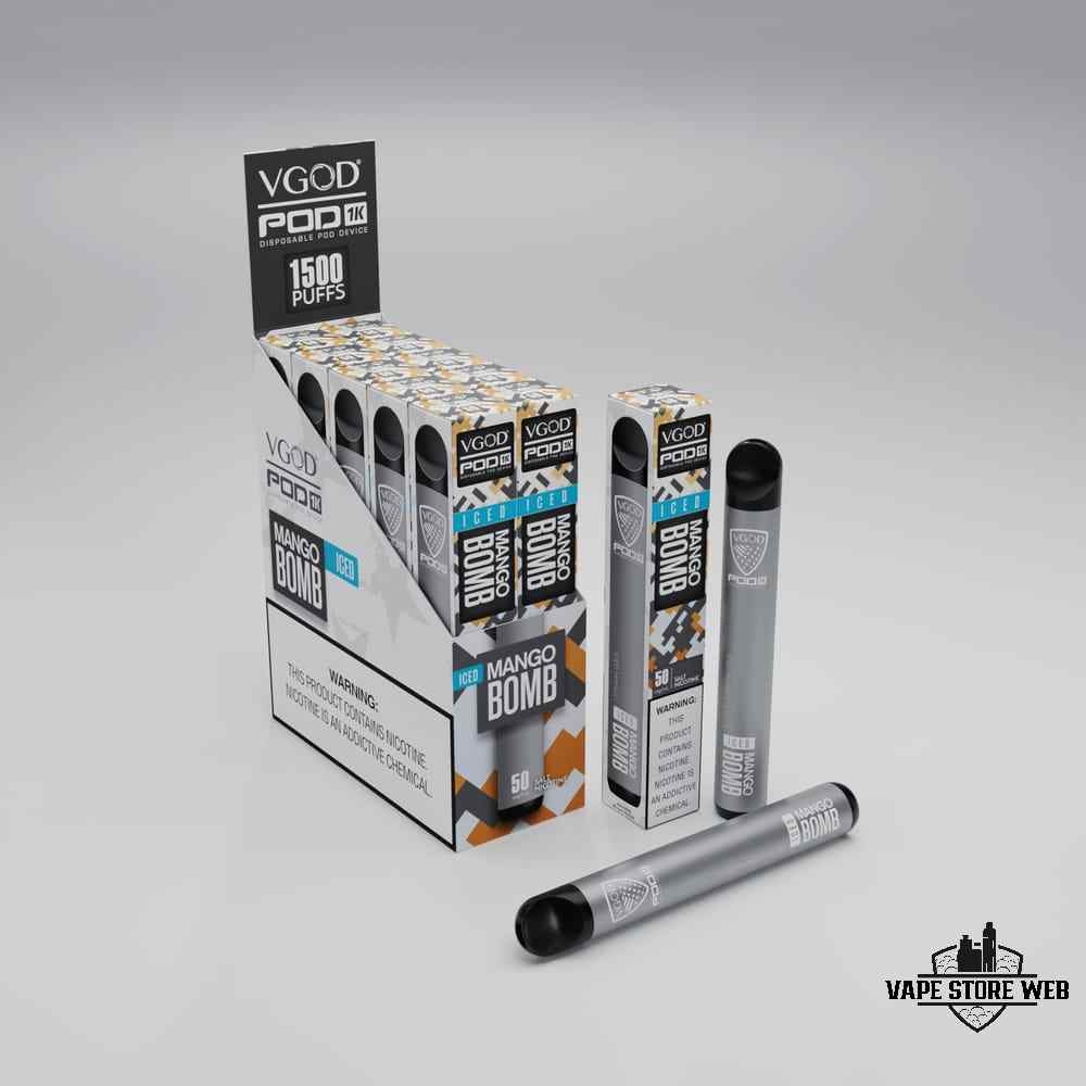 VGOD POD 1K 1500 Puffs 50mg Disposable Vape in Dubai - Image 6