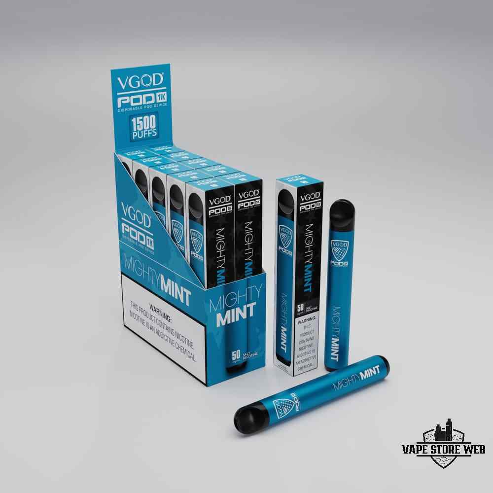 VGOD POD 1K 1500 Puffs 50mg Disposable Vape in Dubai - Image 5
