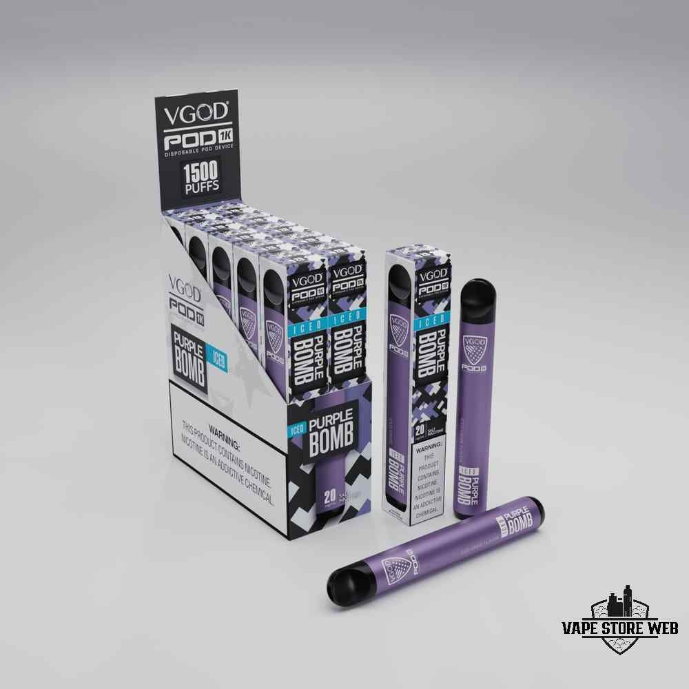 VGOD POD 1K 1500 Puffs 50mg Disposable Vape in Dubai - Image 4