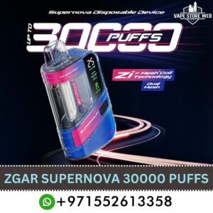 ZGAR Supernova 30000 Puffs - 2%mg/18ml Disposable Vape in Dubai