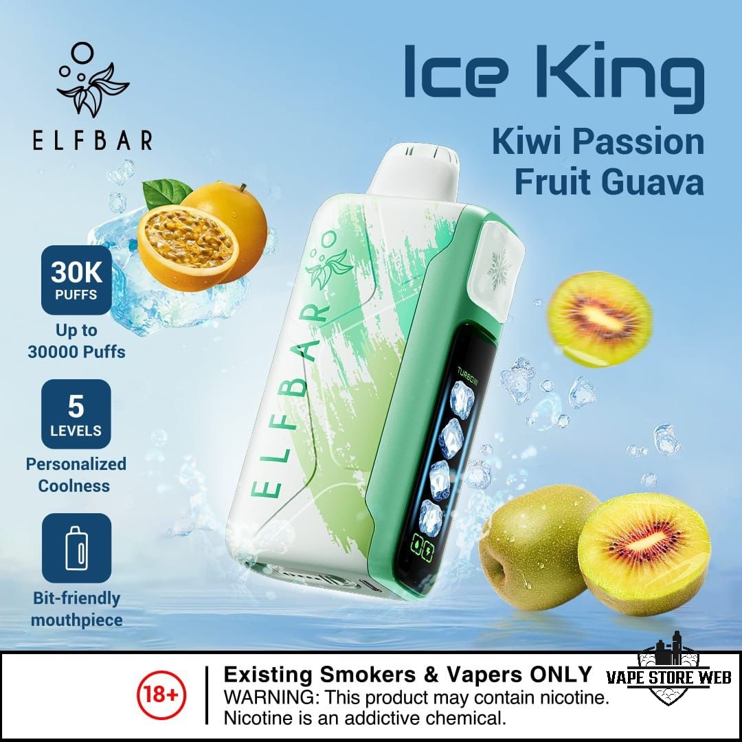 ELF BAR Ice King 30000 Puffs 50MG Disposable Vape in Dubai - Image 9