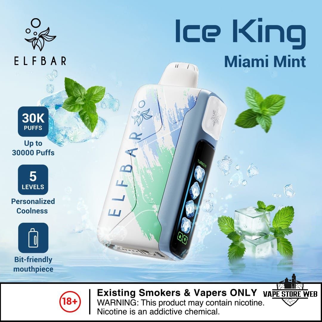 ELF BAR Ice King 30000 Puffs 50MG Disposable Vape in Dubai - Image 7