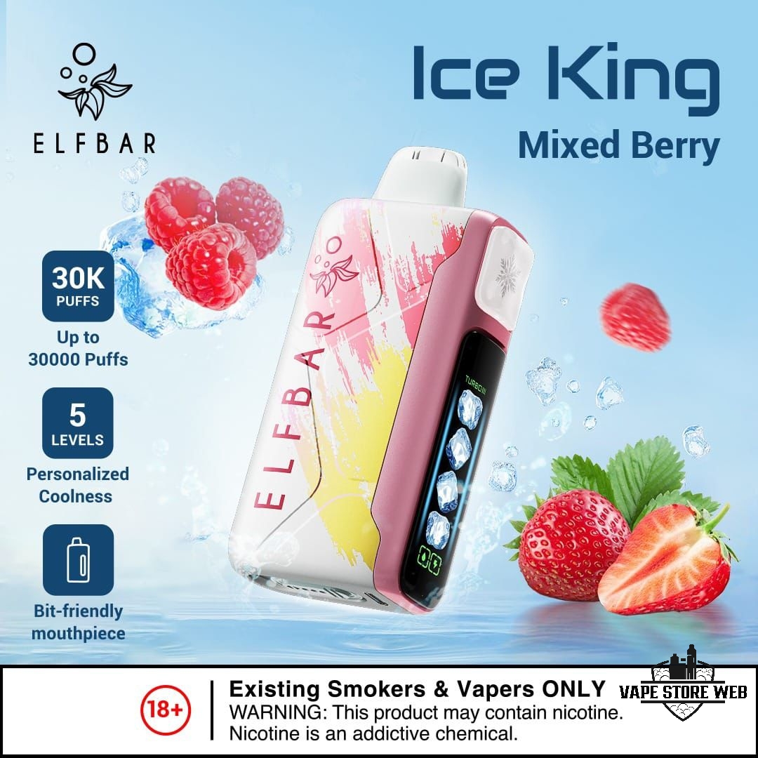 ELF BAR Ice King 30000 Puffs 50MG Disposable Vape in Dubai - Image 6