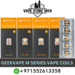 GEEKVAPE M Series Replacement Coils (5PCS) in Dubai