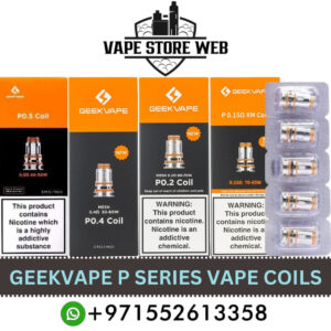 GEEKVAPE P Series Replacement Vape Coils (5PCS) for GEEKVAPE E100 Kit in Dubai