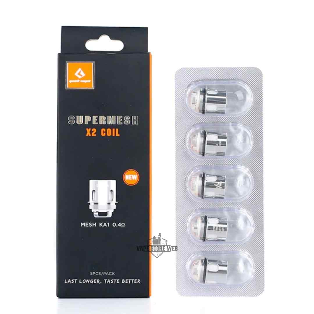 GEEKVAPE Super Mesh X1/X2 Replacement Vape Coils in Dubai (5PCS) - Image 3