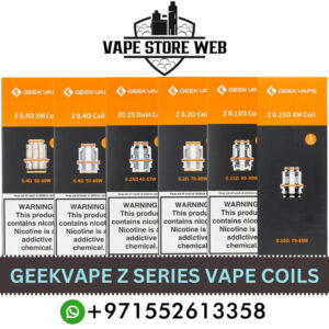 GEEKVAPE Z Series Replacement Coils Z0.2, Z0.4, Z0.15, Z0.25ohm (5PCS) in Dubai, UAE