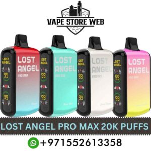 LOST ANGEL 20000 Puffs 50MG Pro Max Disposable Vape in Dubai