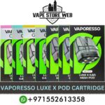 VAPORESSO Luxe X,  XR, XR Max, XR Pro Pod Cartridge in Dubai - 5ml - 2PCS