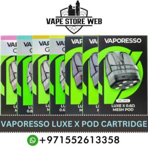 VAPORESSO Luxe X,  XR, XR Max, XR Pro Pod Cartridge in Dubai - 5ml - 2PCS