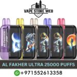 AL FAKHER Ultra 25000 Puffs 5MG Disposable Vape in Dubai