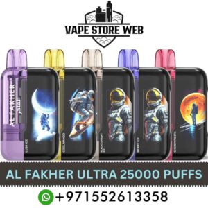 AL FAKHER Ultra 25000 Puffs 5MG Disposable Vape in Dubai