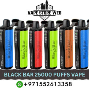 BLACK Bar 25000 Puffs 50MG Disposable Vape in Dubai