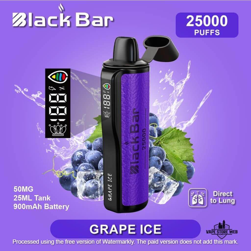 BLACK Bar 25000 Puffs 50MG Disposable Vape in Dubai - Image 7