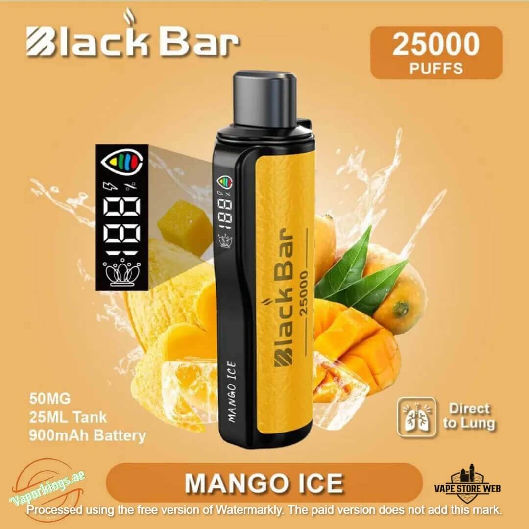 BLACK Bar 25000 Puffs 50MG Disposable Vape in Dubai - Image 4