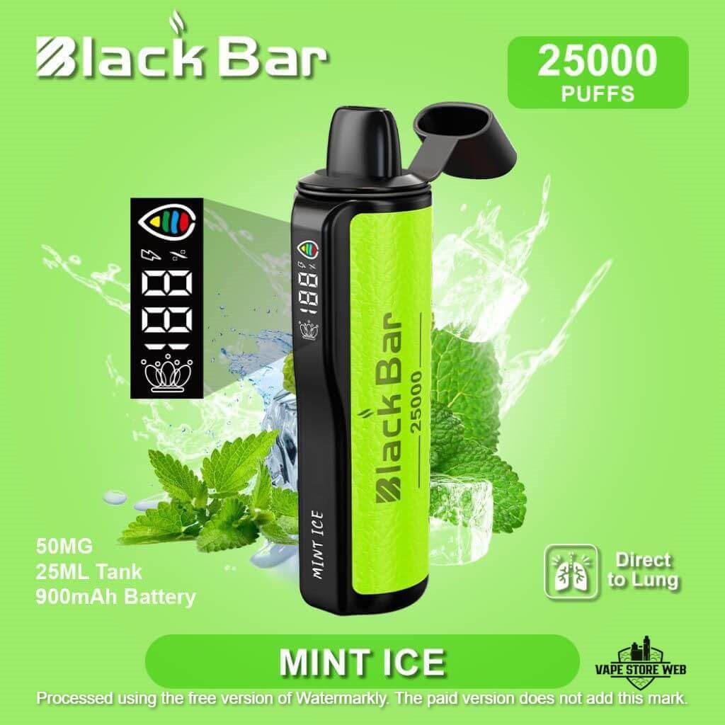 BLACK Bar 25000 Puffs 50MG Disposable Vape in Dubai - Image 3