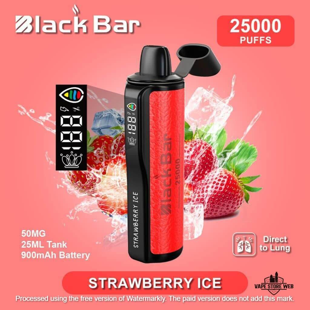 BLACK Bar 25000 Puffs 50MG Disposable Vape in Dubai - Image 15