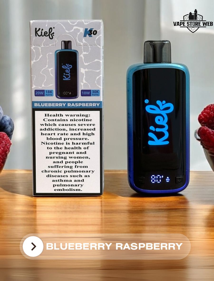 KIEF K30 30000 Puffs 20MG Disposable Rechargeable Vape in Dubai - Image 9