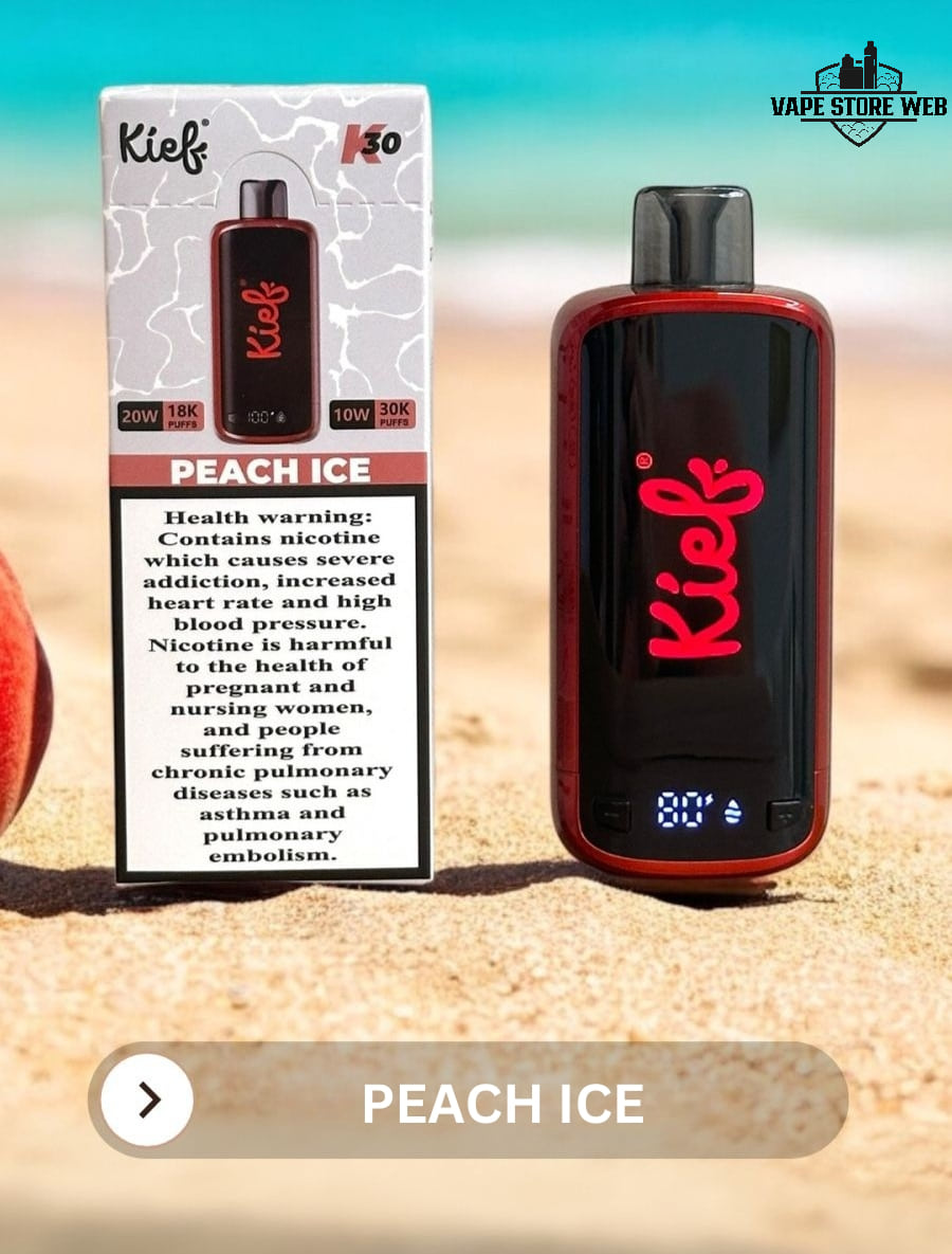 KIEF K30 30000 Puffs 20MG Disposable Rechargeable Vape in Dubai - Image 4
