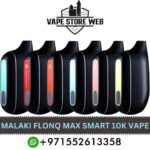 MALAKI Flonq Max Smart 10000 Puffs 20MG Disposable Vape in Dubai