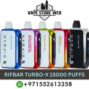 RIFBAR Turbo-X 25000 Puffs 50mg Disposable Vape in Dubai