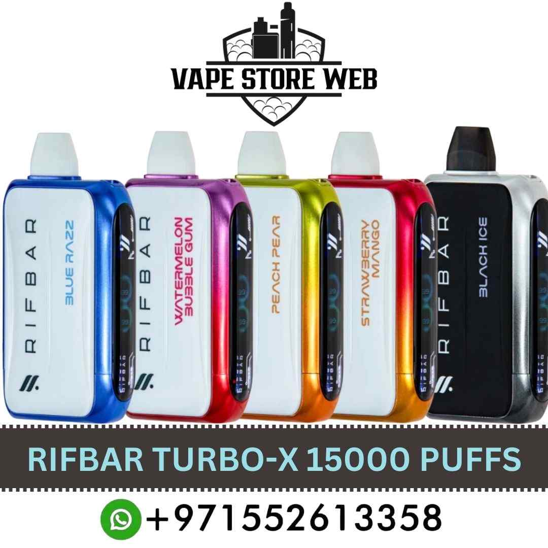 RIFBAR Turbo-X 25000 Puffs 50mg Disposable Vape in Dubai