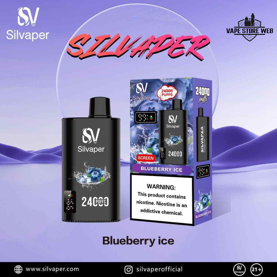 SILVAPER 24000 Puffs 20mg Disposable Vape in Dubai - Image 25