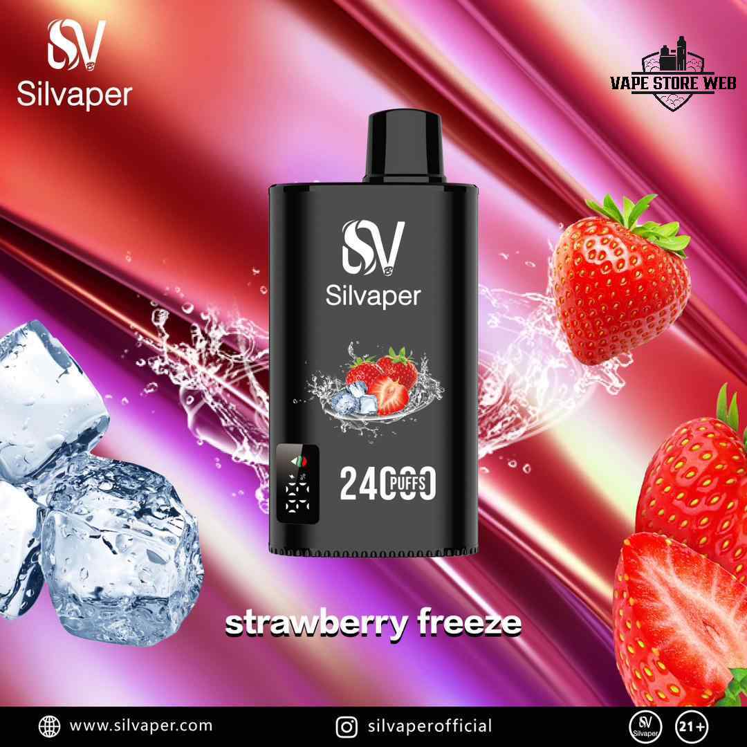 SILVAPER 24000 Puffs 20mg Disposable Vape in Dubai - Image 8