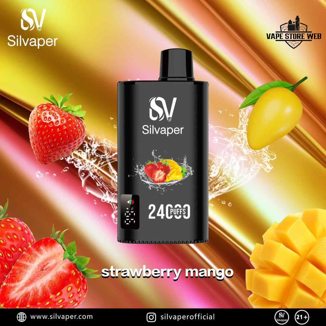 SILVAPER 24000 Puffs 20mg Disposable Vape in Dubai - Image 7