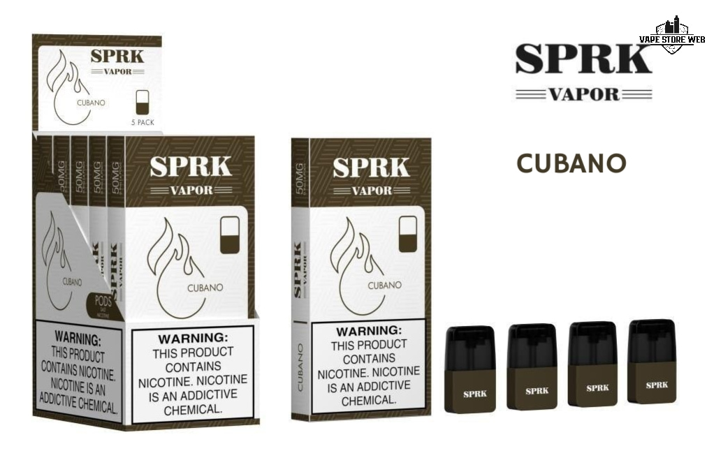 SPRK Vapor Pod Cartridge 50mg Replacement Pods in Dubai - Image 10