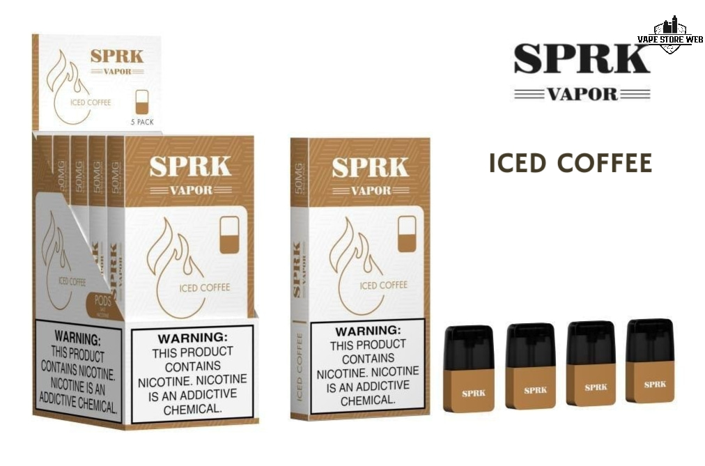 SPRK Vapor Pod Cartridge 50mg Replacement Pods in Dubai - Image 9
