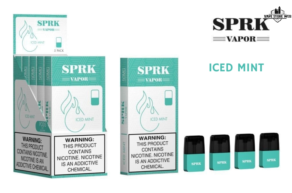 SPRK Vapor Pod Cartridge 50mg Replacement Pods in Dubai - Image 8