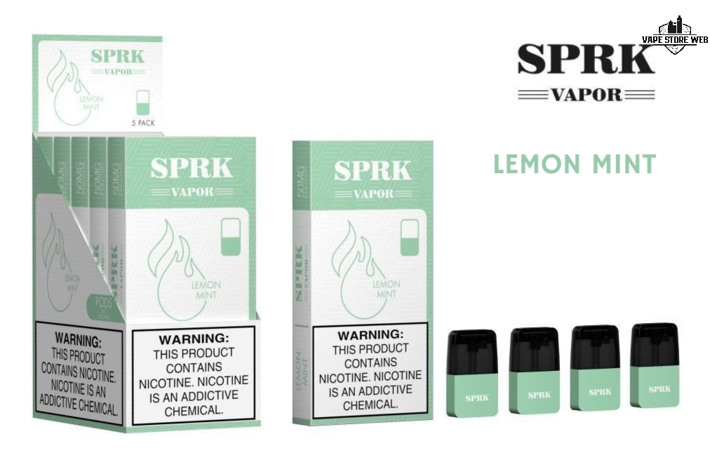 SPRK Vapor Pod Cartridge 50mg Replacement Pods in Dubai - Image 6