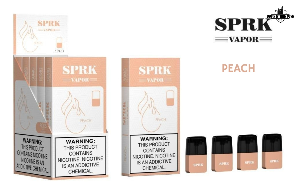 SPRK Vapor Pod Cartridge 50mg Replacement Pods in Dubai - Image 4