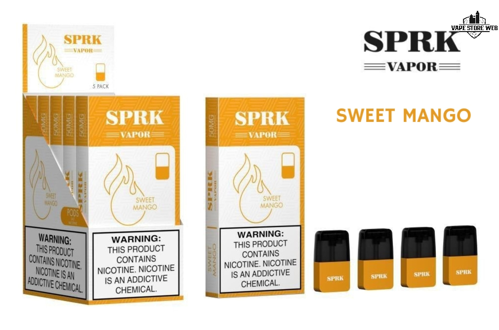 SPRK Vapor Pod Cartridge 50mg Replacement Pods in Dubai - Image 2