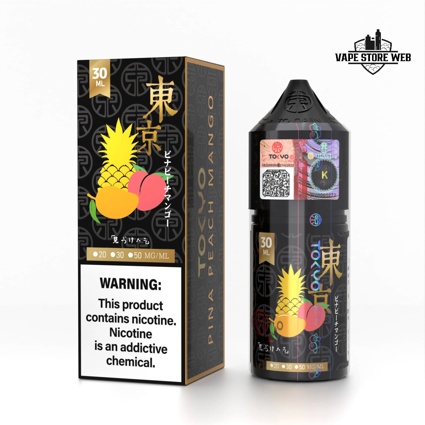 TOKYO Golden Series Saltnics | 30MG & 50MG | 30ML E-Liquid in Dubai - Image 11